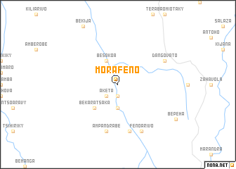 map of Morafeno