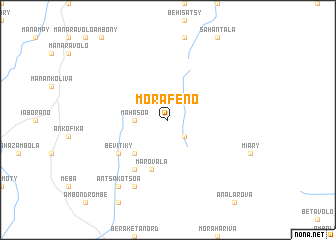 map of Morafeno