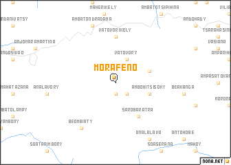 map of Morafeno