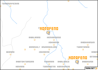 map of Morafeno