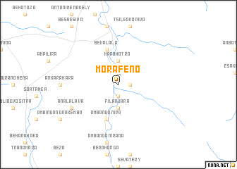 map of Morafeno