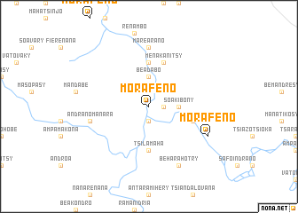 map of Morafeno