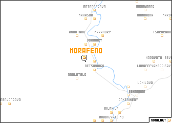 map of Morafeno