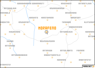 map of Morafeno