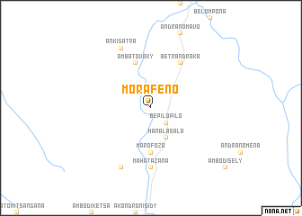 map of Morafeno