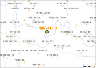 map of Morafeno