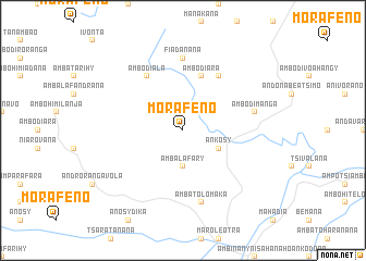 map of Morafeno