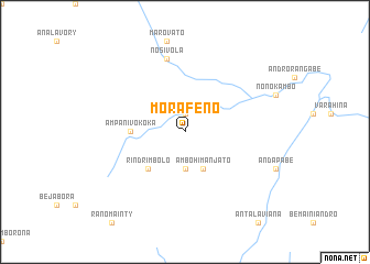 map of Morafeno