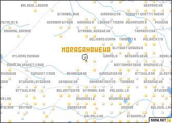 map of Moragahawewa