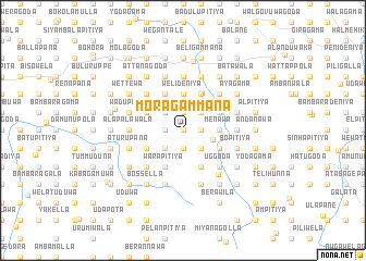 map of Moragammana