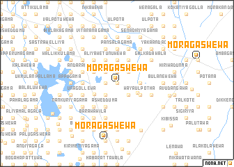 map of Moragaswewa