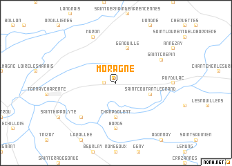 map of Moragne