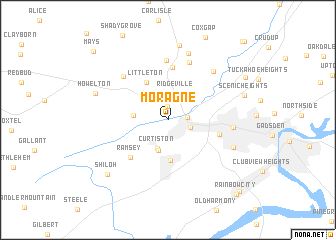 map of Moragne