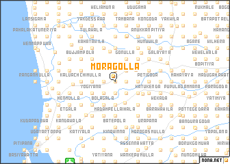 map of Moragolla