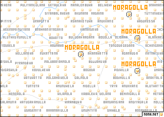 map of Moragolla