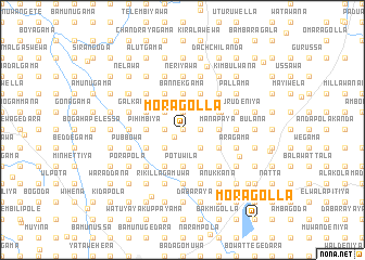 map of Moragolla