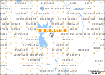 map of Moragollegama