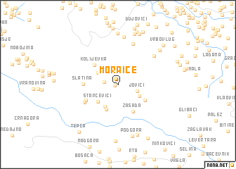 map of Moraice