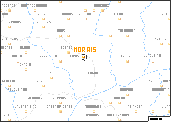 map of Morais