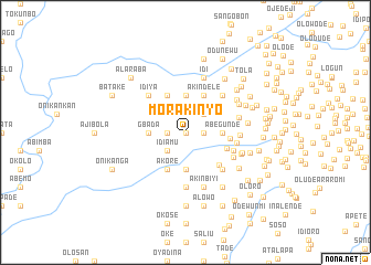 map of Morakinyo