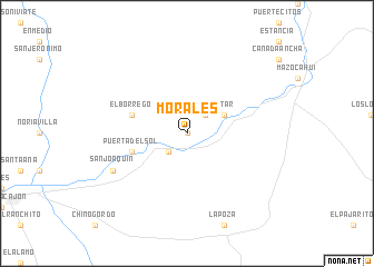 map of Morales