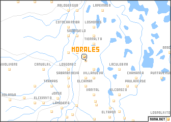 map of Morales