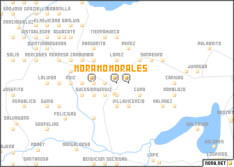 map of Morales