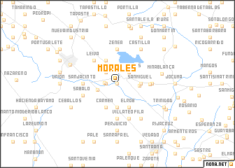 map of Morales