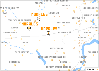 map of Morales