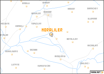 map of Moralıler