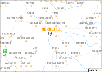 map of Moralito