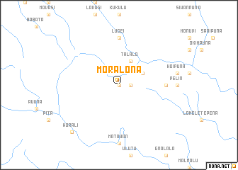 map of Moralona