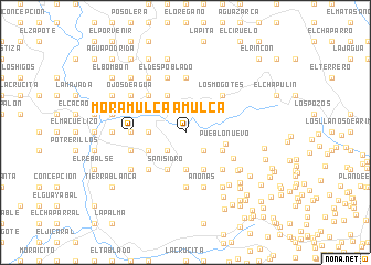 map of Moramulca