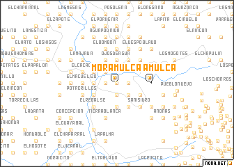 map of Moramulca