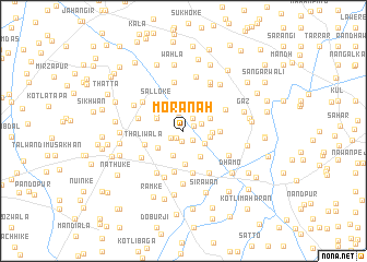 map of Moranah