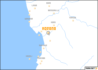 map of Morana