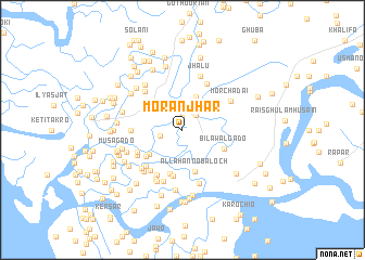 map of Moranjhar