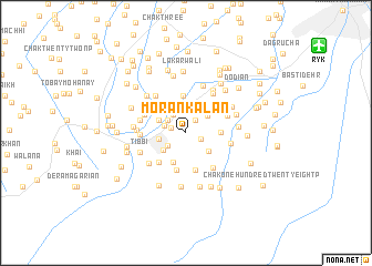 map of Moran Kalān