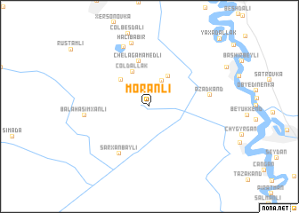 map of Moranlı