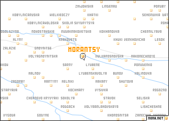 map of Morantsy