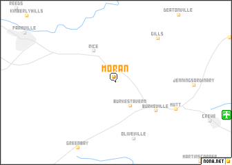map of Moran