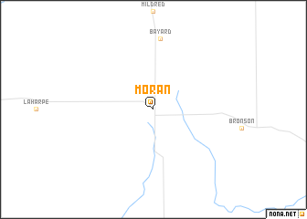 map of Moran
