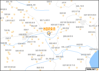 map of Moran