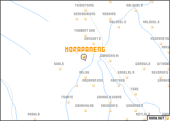 map of Morapaneng