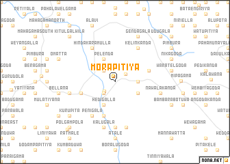 map of Morapitiya