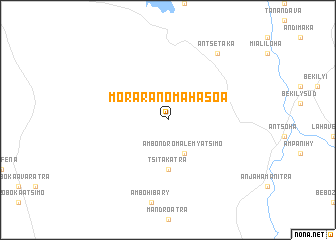 map of Morarano-Mahasoa