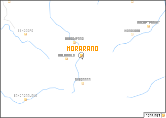 map of Morarano