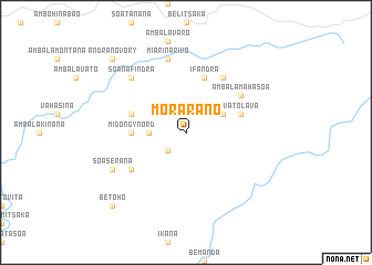 map of Morarano