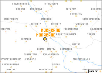 map of Morarano