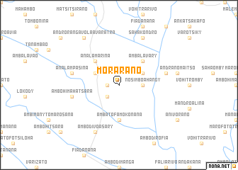 map of Morarano